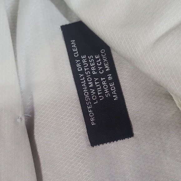 JOS. A. BANK Tan Kaki Superfine 100% Wool Gabardine Pleated Dress Pants - 35 Reg - Picture 4 of 16